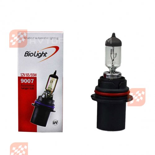 Галогеновая лампочка 9007 12V 65/55W Clear Biolight Box