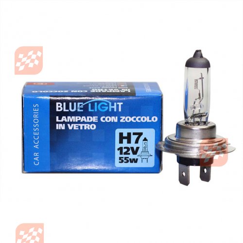 Галогеновая лампочка H7 12V 55W Blue Light