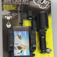 S031-1 Держатель для мобильных устройств (3 в 1) (1 гнездо прикуриват.+1USB)