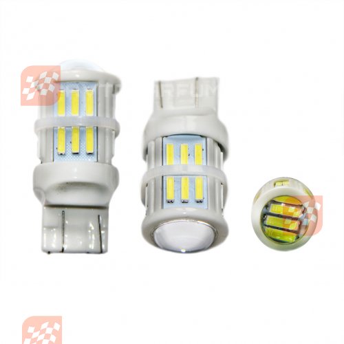 BJ Лампочка светодиодная 7443-27W 12V-24V W