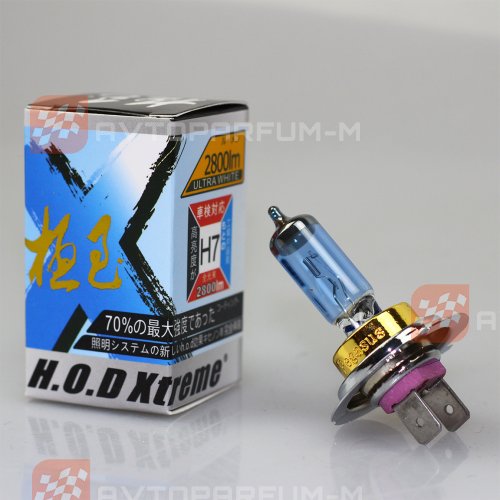 Галогеновая лампочка Hod Xtreme H7 12V 55W S/W Blue Light